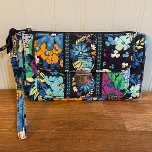 Vera Bradley Pushlock Wristlet